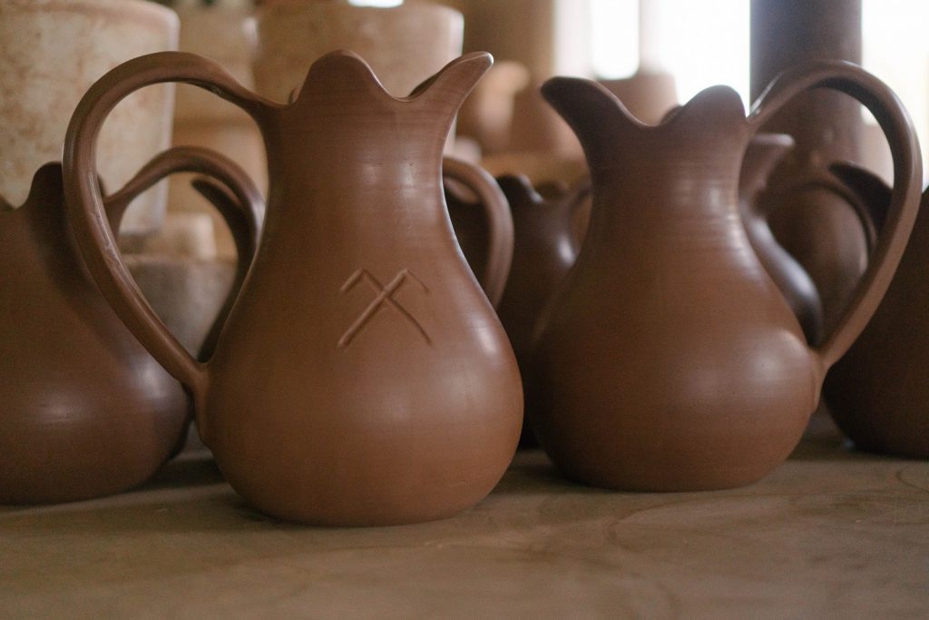 Raunas ceplis, keramika